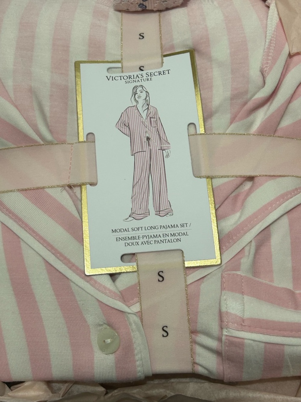 Victoria’s Secret Pajamas and Thong - Picture 2 of 4